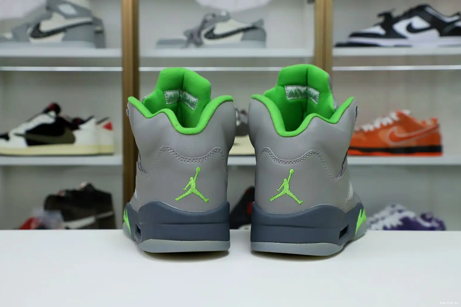 BEAN' 'GREEN JORDAN AIR Kimikick RETRO 5 2022 0808